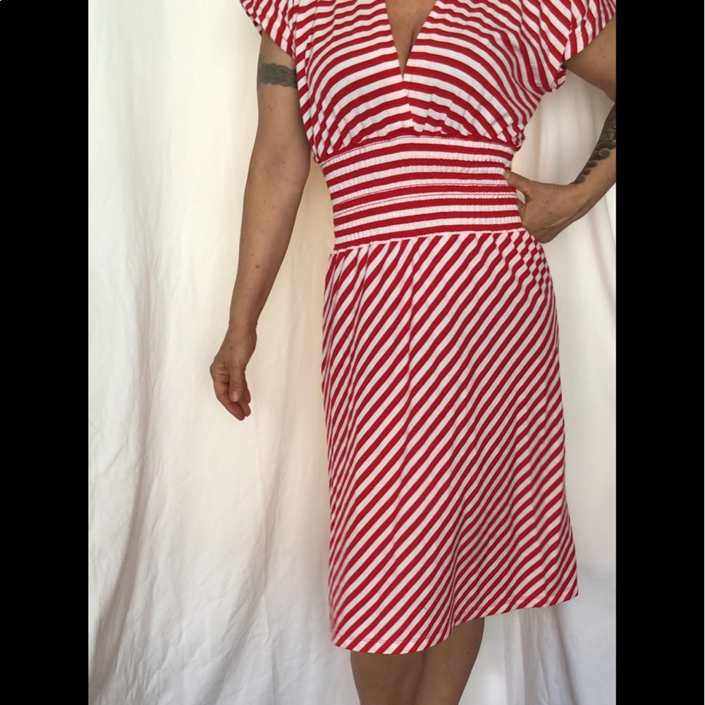 🔥SALE!!! 50’s Pinup Girl Candy Stripe Dress